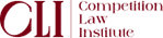 Bordo CLI harfleri ve yanında Competition Law Institute yazısı