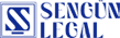 Şengün Legal kelime markası ve lacivert SS monogramı